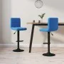 Küchenhocker 2 Einheiten aus blauem Samt von vidaXL, Küchenhocker - Ref: Foro24-334309, Preis: 121,30 €, Rabatt: %