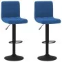 Küchenhocker 2 Einheiten aus blauem Samt von vidaXL, Küchenhocker - Ref: Foro24-334309, Preis: 121,30 €, Rabatt: %