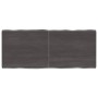 Tablero mesa madera tratada borde vivo marrón 120x50x(2-4) cm de vidaXL, Tableros para mesas - Ref: Foro24-364024, Precio: 58...