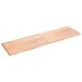 Tablero mesa madera tratada borde natural marrón 200x60x(2-4)cm by vidaXL, Table tops - Ref: Foro24-363984, Price: 109,37 €, ...