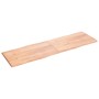 Tablero mesa madera tratada borde natural marrón 200x60x(2-4)cm de vidaXL, Tableros para mesas - Ref: Foro24-363984, Precio: ...