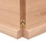 Tablero mesa madera tratada borde natural marrón 200x60x(2-4)cm by vidaXL, Table tops - Ref: Foro24-363984, Price: 109,37 €, ...