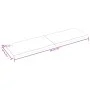 Tablero mesa madera tratada borde natural marrón 200x60x(2-4)cm by vidaXL, Table tops - Ref: Foro24-363984, Price: 109,37 €, ...
