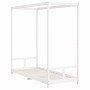 Estructura de cama para niños madera de pino blanco 80x200 cm de vidaXL, Cunas y camas para niños - Ref: Foro24-834520, Preci...