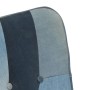 Mecedora de lona patchwork azul vaquero de vidaXL, Mecedoras - Ref: Foro24-339688, Precio: 109,84 €, Descuento: %
