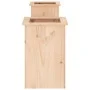 Banco con jardineras madera maciza de pino 184,5x39,5x56,5 cm de vidaXL, Bancos de jardín - Ref: Foro24-825170, Precio: 110,2...