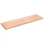 Treated wood table top with natural brown edge 200x60x(2-6)cm by vidaXL, Table tops - Ref: Foro24-363985, Price: 125,78 €, Di...