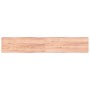 Tablero mesa madera tratada borde natural marrón 220x40x(2-6)cm de vidaXL, Tableros para mesas - Ref: Foro24-363987, Precio: ...