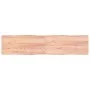 Treated wood table top with natural brown edge 220x50x(2-4)cm by vidaXL, Table tops - Ref: Foro24-363988, Price: 101,17 €, Di...