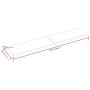 Tablero mesa madera tratada borde natural marrón 220x50x(2-4)cm de vidaXL, Tableros para mesas - Ref: Foro24-363988, Precio: ...