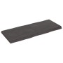 Tablero mesa madera tratada borde vivo marrón 120x50x(2-6) cm de vidaXL, Tableros para mesas - Ref: Foro24-364025, Precio: 71...