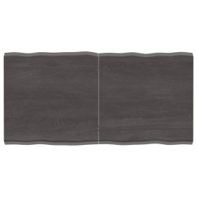 Tablero mesa madera tratada borde vivo marrón 120x60x(2-4) cm de vidaXL, Tableros para mesas - Ref: Foro24-364026, Precio: 68...
