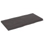 Tablero mesa madera tratada borde vivo marrón 120x60x(2-6) cm de vidaXL, Tableros para mesas - Ref: Foro24-364027, Precio: 82...