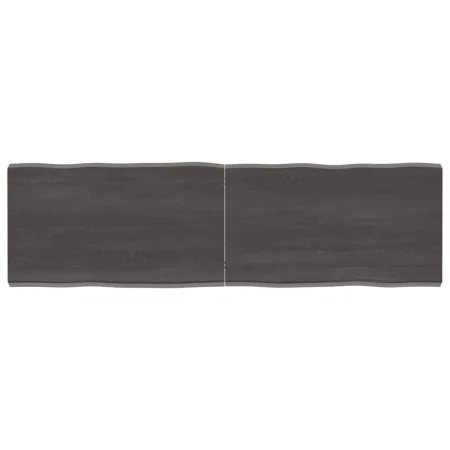 Treated wood table top brown live edge 140x40x(2-4) cm by vidaXL, Table tops - Ref: Foro24-364028, Price: 57,41 €, Discount: %