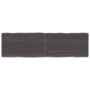 Tablero mesa madera tratada borde vivo marrón 140x40x(2-6) cm de vidaXL, Tableros para mesas - Ref: Foro24-364029, Precio: 68...