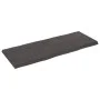 Tablero mesa madera tratada borde vivo marrón 140x50x(2-4) cm by vidaXL, Table tops - Ref: Foro24-364030, Price: 68,35 €, Dis...