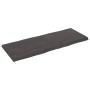 Tablero mesa madera tratada borde vivo marrón 140x50x(2-4) cm de vidaXL, Tableros para mesas - Ref: Foro24-364030, Precio: 68...