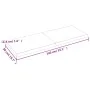 Tablero mesa madera tratada borde vivo marrón 140x50x(2-4) cm by vidaXL, Table tops - Ref: Foro24-364030, Price: 68,35 €, Dis...