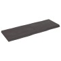 Tablero mesa madera tratada borde vivo marrón 140x50x(2-6) cm de vidaXL, Tableros para mesas - Ref: Foro24-364031, Precio: 80...