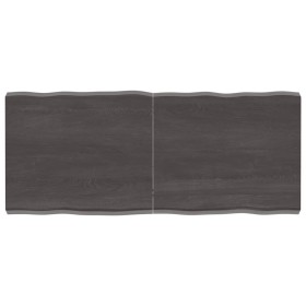 Tablero mesa madera tratada borde vivo marrón 140x60x(2-6) cm de vidaXL, Tableros para mesas - Ref: Foro24-364033, Precio: 92...