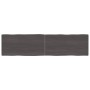 Tablero mesa madera tratada borde vivo marrón 160x40x(2-4) cm de vidaXL, Tableros para mesas - Ref: Foro24-364034, Precio: 64...