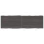 Tablero mesa madera tratada borde vivo marrón 160x50x(2-4) cm de vidaXL, Tableros para mesas - Ref: Foro24-364036, Precio: 77...