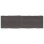 Tablero mesa madera tratada borde vivo marrón 160x50x(2-6) cm de vidaXL, Tableros para mesas - Ref: Foro24-364037, Precio: 90...