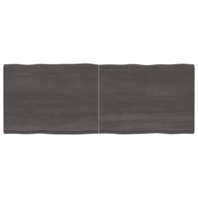 Tablero mesa madera tratada borde vivo marrón 160x60x(2-4) cm de vidaXL, Tableros para mesas - Ref: Foro24-364038, Precio: 88...