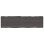 Tablero mesa madera tratada borde vivo marrón 180x50x(2-4) cm de vidaXL, Tableros para mesas - Ref: Foro24-364042, Precio: 84...