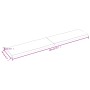 Tablero mesa madera tratada borde vivo marrón 200x40x(2-4) cm de vidaXL, Tableros para mesas - Ref: Foro24-364046, Precio: 77...