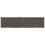 Tablero mesa madera tratada borde vivo marrón 200x50x(2-4) cm de vidaXL, Tableros para mesas - Ref: Foro24-364048, Precio: 92...