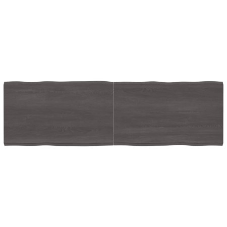 Tablero mesa madera tratada borde vivo marrón 200x60x(2-4) cm de vidaXL, Tableros para mesas - Ref: Foro24-364050, Precio: 10...