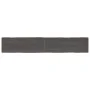 Tablero mesa madera tratada borde vivo marrón 220x40x(2-4) cm de vidaXL, Tableros para mesas - Ref: Foro24-364052, Precio: 84...