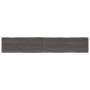 Tablero mesa madera tratada borde vivo marrón 220x40x(2-4) cm de vidaXL, Tableros para mesas - Ref: Foro24-364052, Precio: 84...