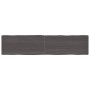 Tablero mesa madera tratada borde vivo marrón 220x50x(2-6) cm de vidaXL, Tableros para mesas - Ref: Foro24-364055, Precio: 11...