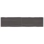 Treated wood table with live edge, brown, 220x50x(2-6) cm. by vidaXL, Table tops - Ref: Foro24-364055, Price: 118,94 €, Disco...