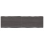 Tablero mesa madera tratada borde vivo marrón 220x60x(2-6) cm de vidaXL, Tableros para mesas - Ref: Foro24-364057, Precio: 13...