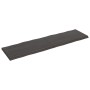 Tablero mesa madera tratada borde vivo marrón 220x60x(2-6) cm de vidaXL, Tableros para mesas - Ref: Foro24-364057, Precio: 13...