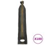Sacos de arena 100 unidades HDPE verde oscuro 103x25 cm de vidaXL, Almacenamiento industrial - Ref: Foro24-154884, Precio: 17...