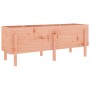Arriate elevado jardín madera maciza abeto Douglas 160x50x57 cm de vidaXL, Maceteros y jardineras - Ref: Foro24-825224, Preci...