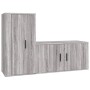 Set de muebles para TV 2 pzas madera contrachapada gris Sonoma en Muebles TV | Comprar online en Foru.es
