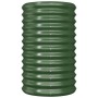 Jardinera de acero galvanizado verde 40x40x68 cm en Macetas y jardineras | Comprar online en Foru.es