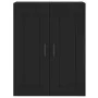 Aparador alto madera contrachapada negro 69,5x34x180 cm de vidaXL, Aparadores - Ref: Foro24-3199818, Precio: 182,87 €, Descue...