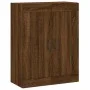 Hohes Sideboard Sperrholz braune Eiche 69,5x34x180 cm von vidaXL, Sideboards - Ref: Foro24-3199824, Preis: 179,64 €, Rabatt: %