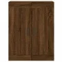Hohes Sideboard Sperrholz braune Eiche 69,5x34x180 cm von vidaXL, Sideboards - Ref: Foro24-3199824, Preis: 179,64 €, Rabatt: %