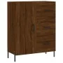 Hohes Sideboard Sperrholz braune Eiche 69,5x34x180 cm von vidaXL, Sideboards - Ref: Foro24-3199824, Preis: 179,64 €, Rabatt: %