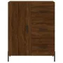 Hohes Sideboard Sperrholz braune Eiche 69,5x34x180 cm von vidaXL, Sideboards - Ref: Foro24-3199824, Preis: 179,64 €, Rabatt: %
