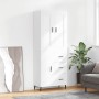 Aparador alto madera contrachapada blanco 69,5x34x180 cm de vidaXL, Aparadores - Ref: Foro24-3199825, Precio: 177,00 €, Descu...