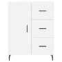 Aparador alto madera contrachapada blanco 69,5x34x180 cm de vidaXL, Aparadores - Ref: Foro24-3199825, Precio: 177,00 €, Descu...
