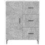 Aparador alto madera contrachapada gris hormigón 69,5x34x180 cm de vidaXL, Aparadores - Ref: Foro24-3199829, Precio: 172,20 €...